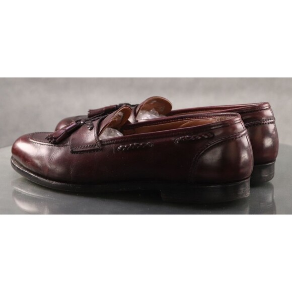 Johnston & Murphy Aristocraft Men\'s Tassel Loafer Shoes Size 10 D Leather Cognac main image 7
